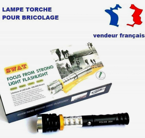 Lampe torche led - lampe, à