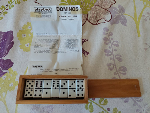 Ancien jeu dominos - ancien,