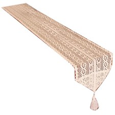 Table en coton style vintage