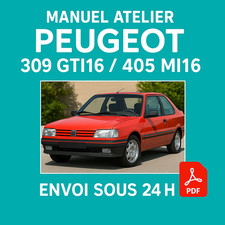 Manuel Atelier Peugeot 309 GTI