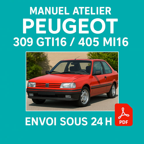 Manuel atelier peugeot 309 - atelier,