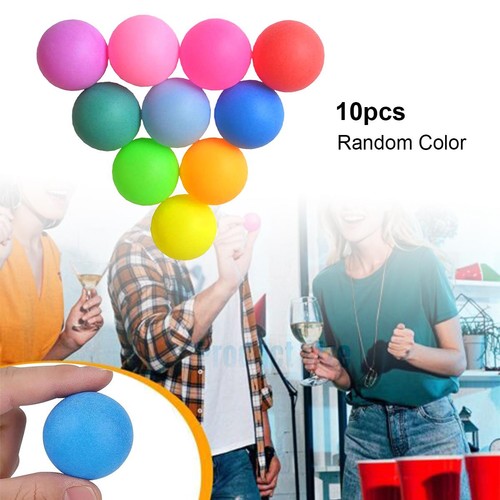 10pcs balles 40mm colorées - balles, pp