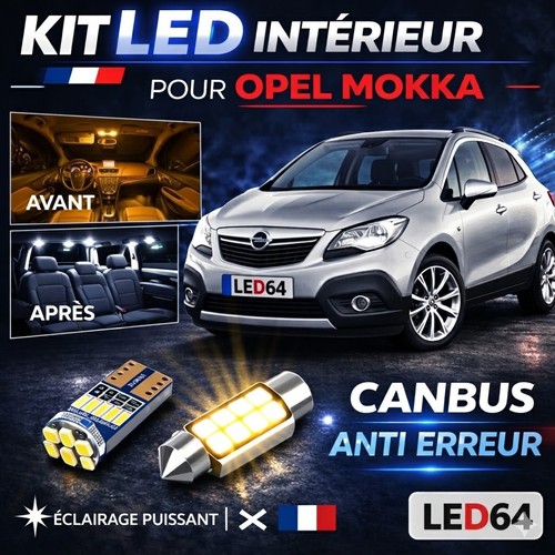 Kit ampoules led pour - 10,
