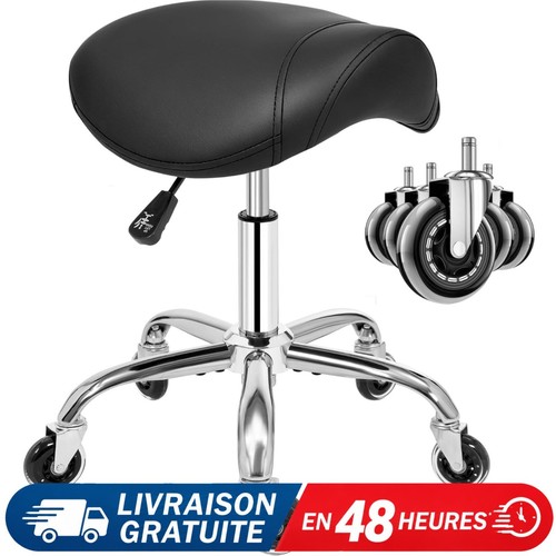 Tabouret roulettes pivotant - roulettes,