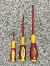 Wiha ProTurn 3 Piece Insulated Pliers Screwdriver Set 1000 Volt - Used
