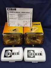 CIBIE 35 Antibrouillard Paire De Phares Chromés Avec Caches  Neufs NOS Vintage 