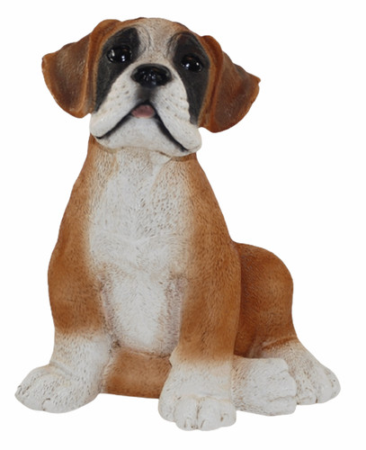Déco figurine chien boxer - déco,