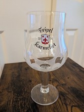 Tripel Karmeliet Belgian Ale Beer Tulip Stemmed Glass Chalice 20 Cl