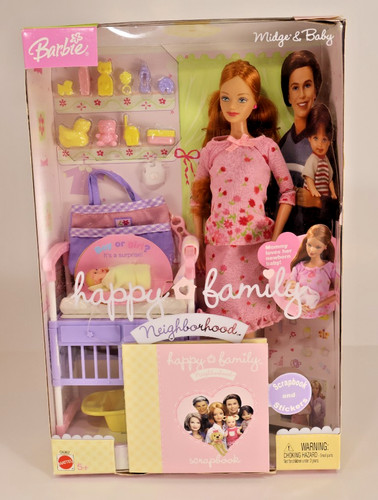 Nrfb barbie happy family - happy,