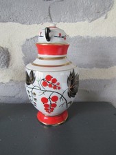 Année 50/60 - Flacon bouteille en Porcelaine Russe Russie Россия Lomonosov