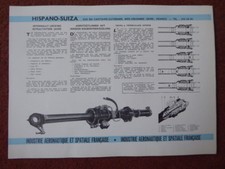 DOCUMENT USIAS HISPANO-SUIZA VERIN ACTUATOR JACK WORK CYLINDER MIRAGE HANSA