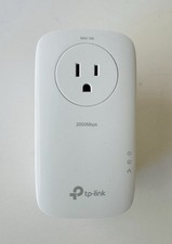 TP-Link TL-PA9020P AV2000 Powerline Adapter 2-Port Gigabit Ethernet Passthrough