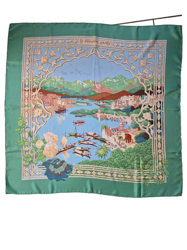 Carré hermès fleuve - hermès, le