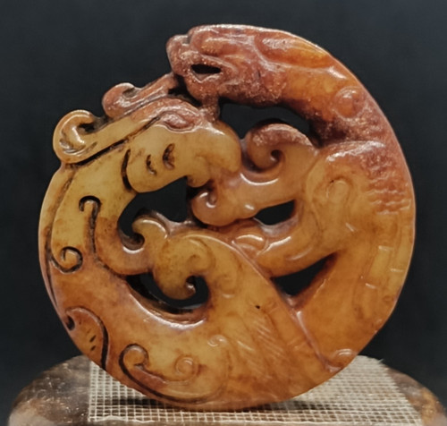 Ancien pendentif phénix - , en