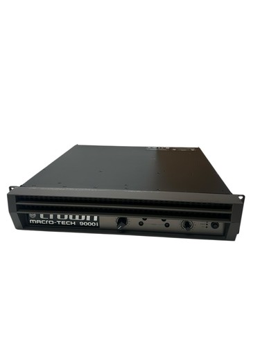 Crown macro tech 9000i 2ch - crown,