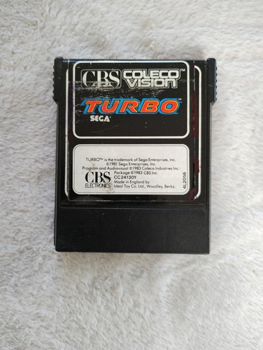 Cbs colecovision turbo - colecovision, sega