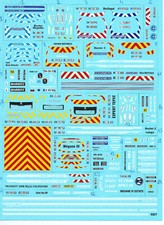 PLANCHE DECALQUE GENDARMERIE