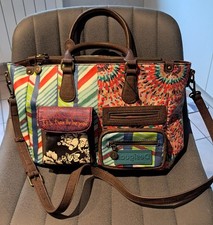 grand sac desigual coloré et