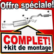 Ligne pot d'échappement pour