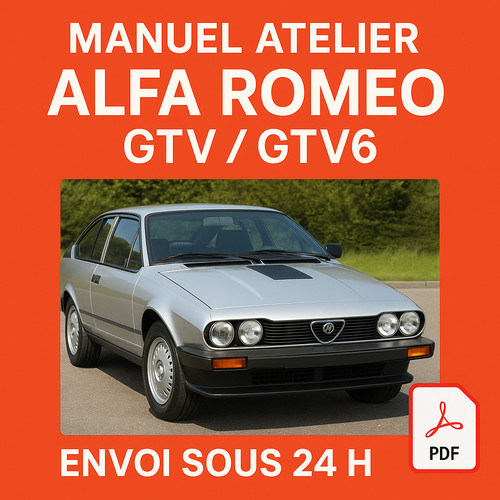 Manuel atelier alfa - roméo, gtv