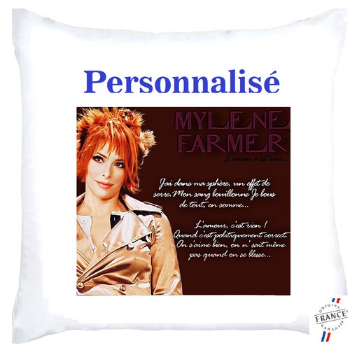 Coussin housse mylène - coussin,