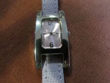 Yves Rocher Ladies Lilac Quartz Watch, Lizard Skin Effect Strap