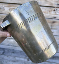 WISKEMANN House Champagne Bucket Ice Ice Silver Metal Silver Art Deco