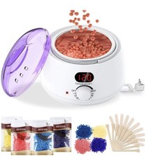 Chauffe Cire, 500ML LED Display Appareil Cire Professionnel,... 