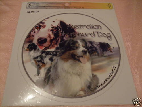 Autocollant motif chien - 1,