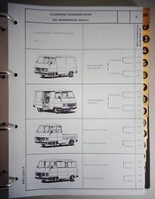 1983 Peugeot J9 Transporter Workshop Manual / Food Truck / Motorhome Stand