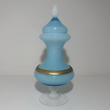 Vase - Carafe Opaline Bleu