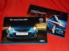 2007 Opel Corsa D OPC Brochure Brochure Depliant Folleto