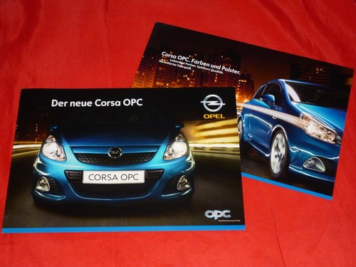 2007 opel corsa opc brochure - opel,