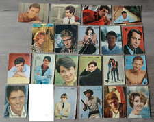 lot de 20 cartes photos Idoles Vedettes PUBLISTAR Chanteur Musique  Carte