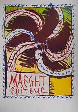 Pierre ALECHINSKY : Hélice, Lithographie originale signée