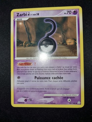 146 zarbi pokémon - zarbi, diamant