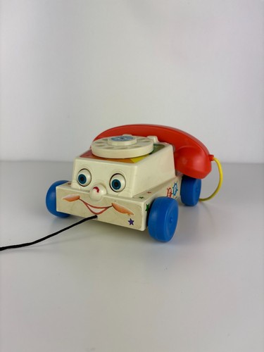 Ancien jouet téléphone sur - téléphone,