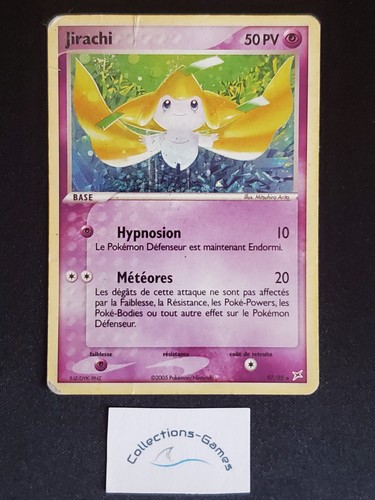 Carte pokémon jirachi - carte,