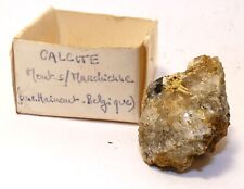 Calcite of Mont sur Marchienne - Belgium 4x3cm minerals rare collection stone