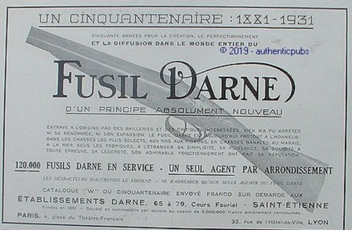 Publicite darne fusil un - fusil,