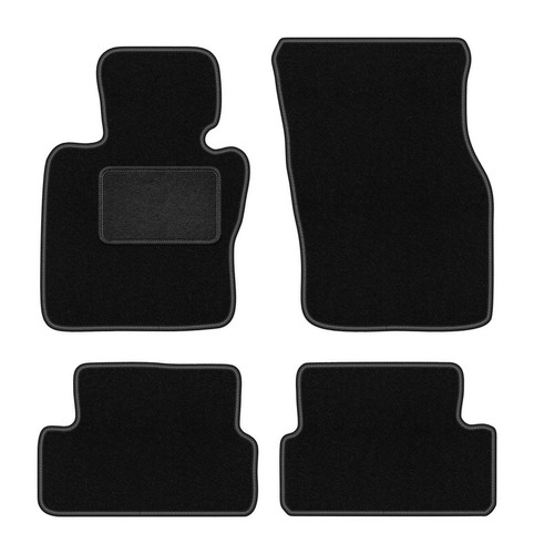 Tapis sol velours noir - de, en