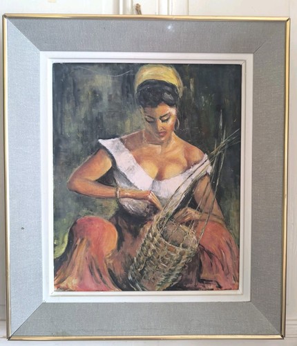 Tableau huile sur - tableau,