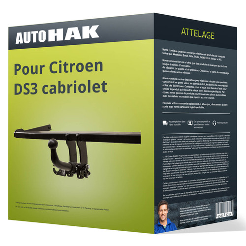 Attelage pour citroen ds3 - attelage,