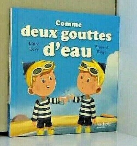 Livre comme deux - deux, gouttes