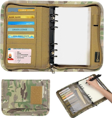 Militaire padfolio anneau - padfolio,