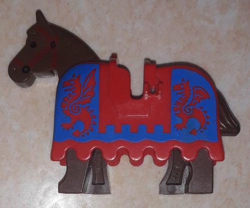 Lego vintage cheval moyen - lego,