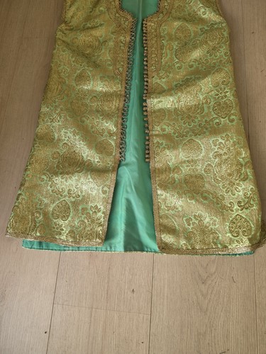 Gilet sans manches brocart