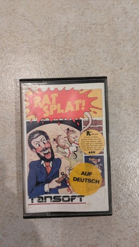Jeu cassette rat splat - splat, en