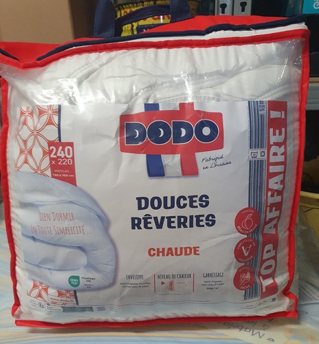 Couette blanche chaude 240 - chaude, x