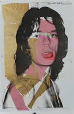 Andy WARHOL : Mick Jagger -